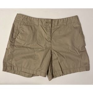 Ann Taylor Loft Tan Color Original Shorts Size 8